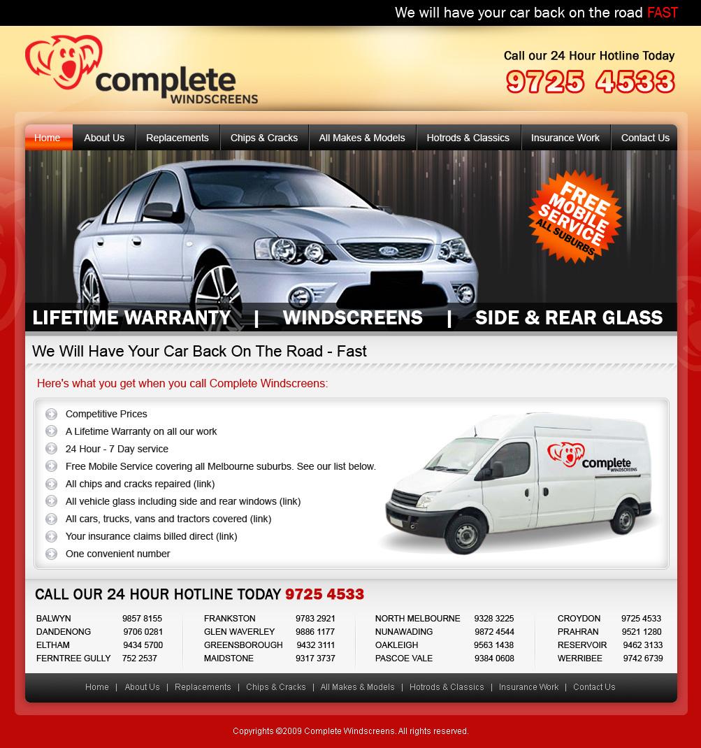 Car Service Company Website